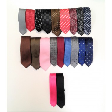 cravates polyester