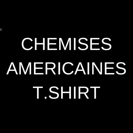 Chemises Américaines